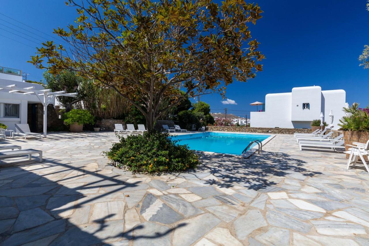 Callisti Mykonos Town With Pool View And Calypso Upper Floor With Sea View Екстер'єр фото