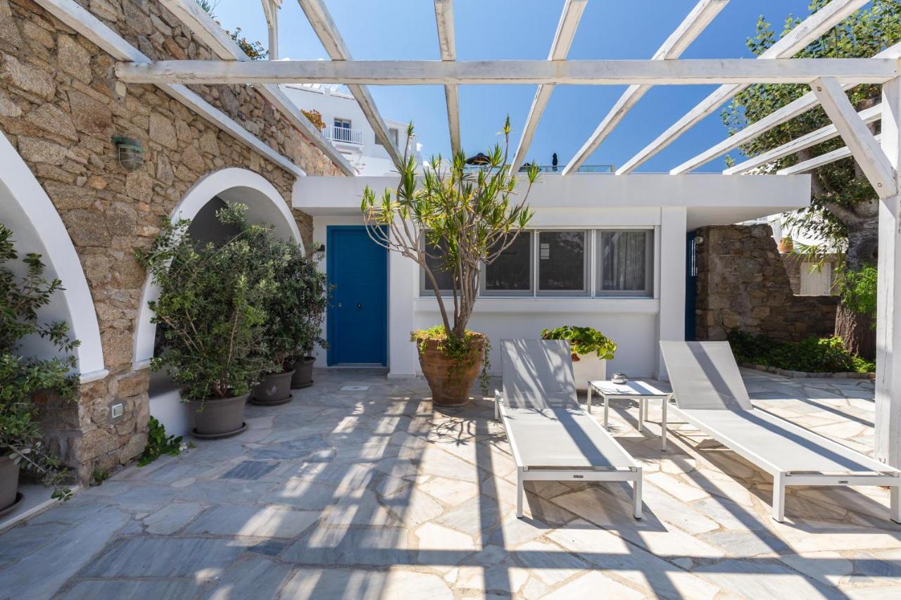 Callisti Mykonos Town With Pool View And Calypso Upper Floor With Sea View Екстер'єр фото