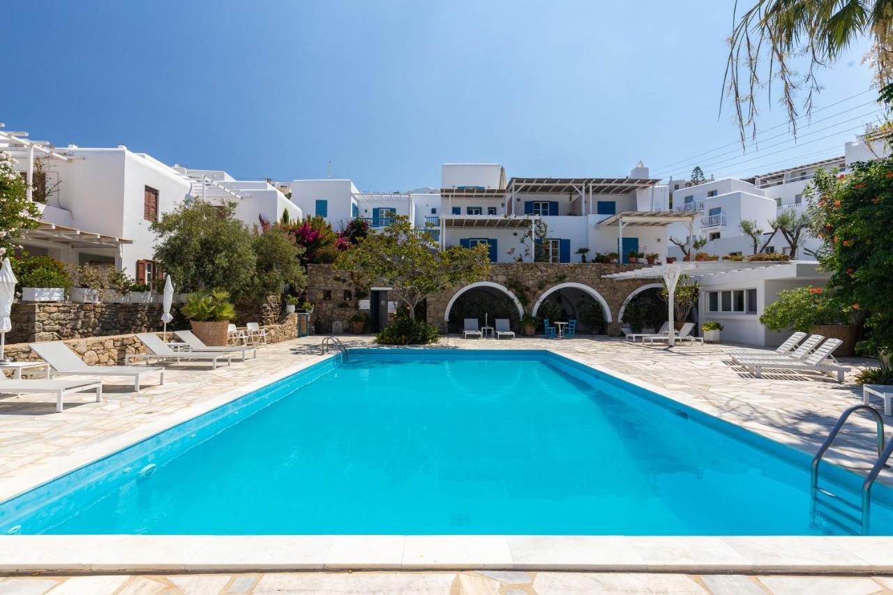 Callisti Mykonos Town With Pool View And Calypso Upper Floor With Sea View Екстер'єр фото
