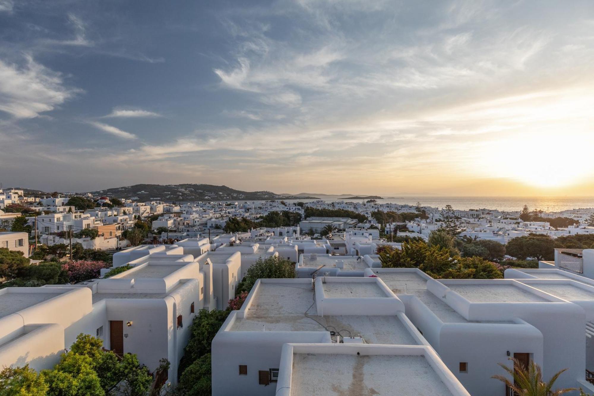 Callisti Mykonos Town With Pool View And Calypso Upper Floor With Sea View Екстер'єр фото