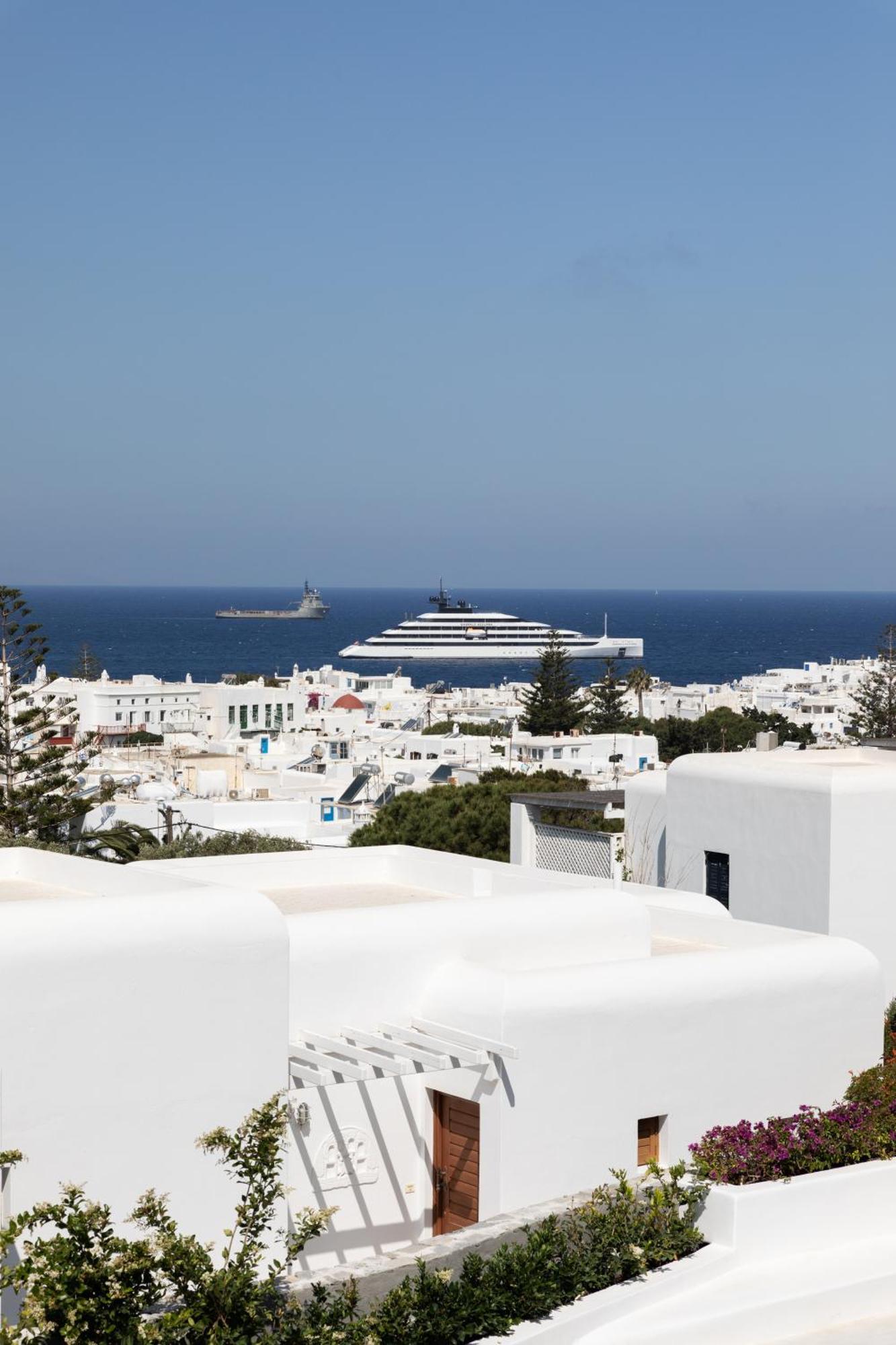 Callisti Mykonos Town With Pool View And Calypso Upper Floor With Sea View Екстер'єр фото