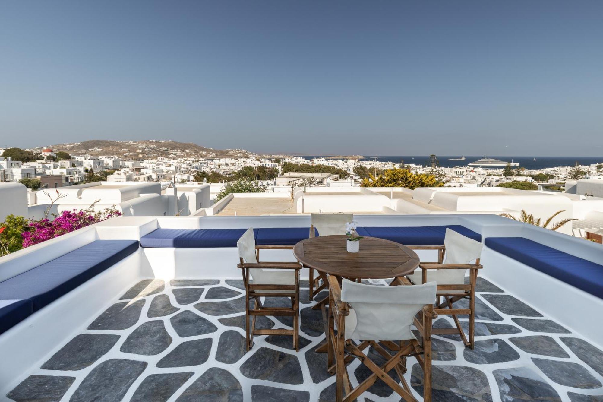 Callisti Mykonos Town With Pool View And Calypso Upper Floor With Sea View Екстер'єр фото